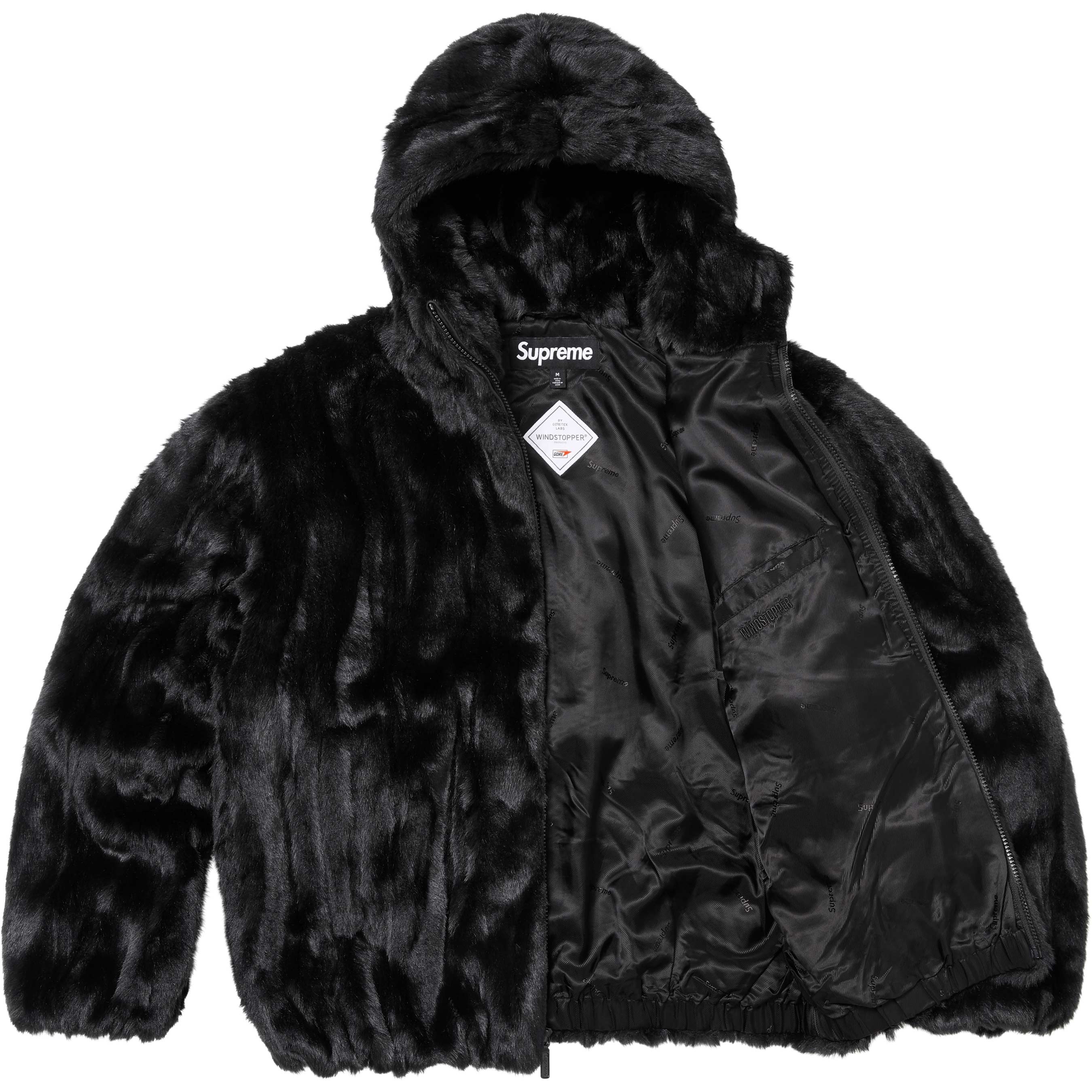 Faux Fur Hooded Jacket view 4
